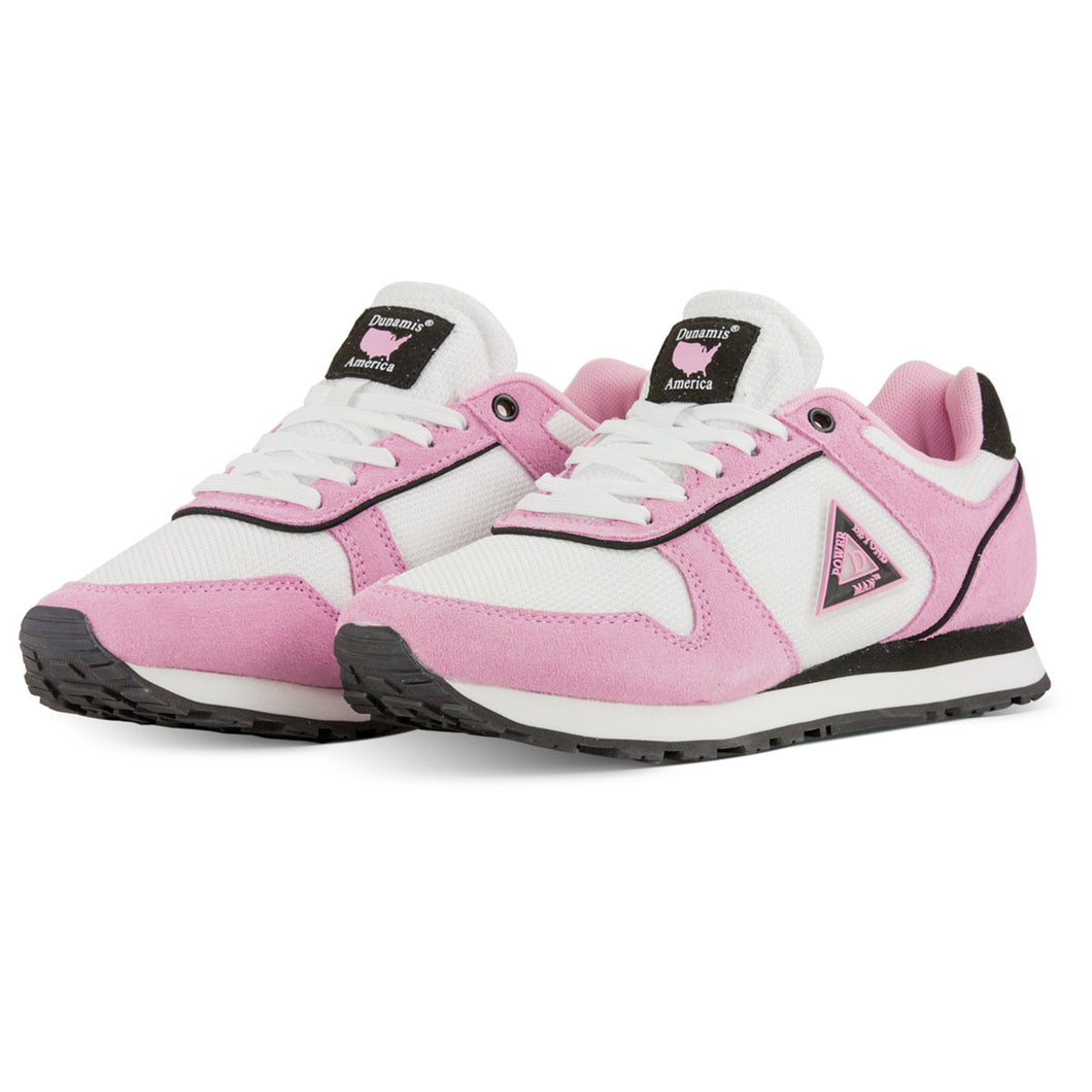 Women's Dunamis America Classic Running Shoe – Pink White & Black