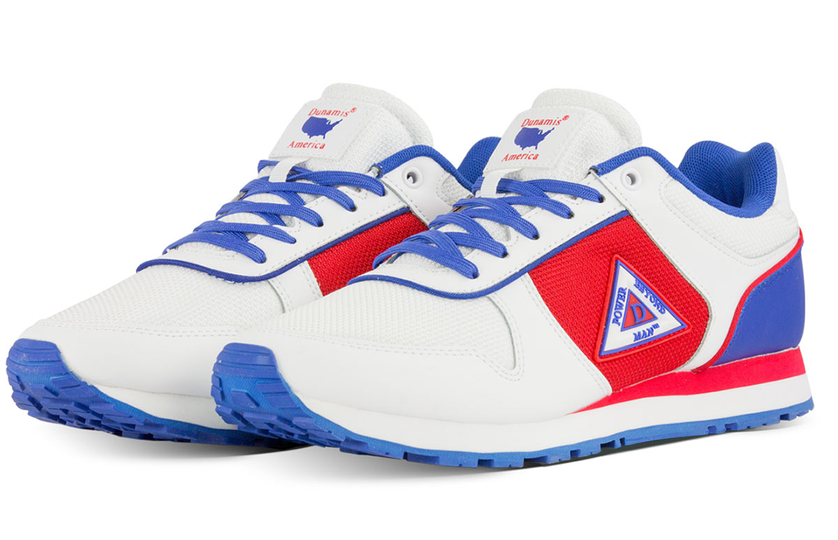 Men's Dunamis America Classic Running Shoe – Red White & Blue