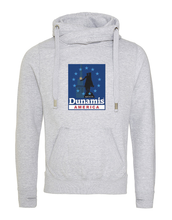 Load image into Gallery viewer, DA - JHA021 CROSS NECK HOODIE - DUNAMIS LOGO
