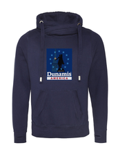 Load image into Gallery viewer, DA - JHA021 CROSS NECK HOODIE - DUNAMIS LOGO
